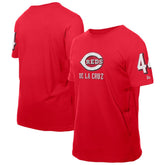 Elly De La Cruz Cincinnati Reds New Era Design Lab Name & Number T-Shirt for sale