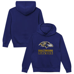 Baltimore Ravens Outerstuff Preschool Back to Basics Hoodie Purple - NFL