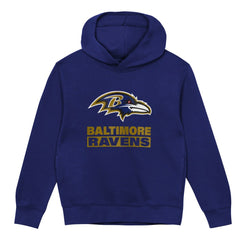 Baltimore Ravens Outerstuff Preschool Back to Basics Hoodie Purple - NFL
