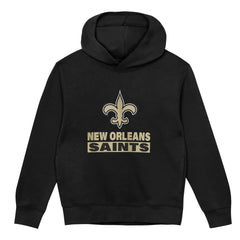 New Orleans Saints Outerstuff Preschool Back to Basics Hoodie Black - NFL