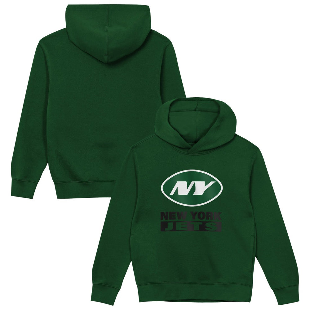 New York Jets Outerstuff Preschool Back to Basics Hoodie Green - NFL