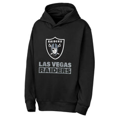 Las Vegas Raiders Outerstuff Youth Back to Basics Hoodie Black - NFL