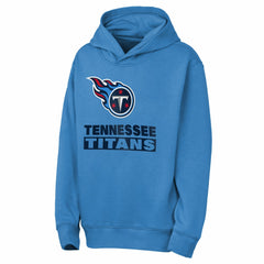 Tennessee Titans Outerstuff Youth Back to Basics Hoodie Light Blue - NFL
