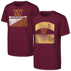 Washington Commanders Outerstuff Youth Never Quit 2-Pack T-Shirt Set Burgundy - NFL