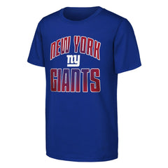 New York Giants Outerstuff Youth Never Quit 2-Pack T-Shirt Set Royal - NFL