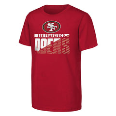 San Francisco 49ers Outerstuff Youth Never Quit 2-Pack T-Shirt Set Scarlet - NFL
