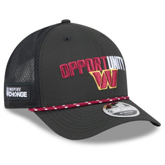 Washington Commanders New Era 2025 Inspire Change 9FORTY M-Crown Adjustable Hat Black - NFL