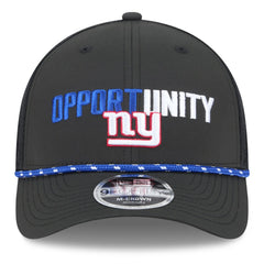 New York Giants New Era 2025 Inspire Change 9FORTY M-Crown Adjustable Hat Black - NFL