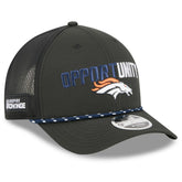 Denver Broncos New Era 2025 Inspire Change 9FORTY M-Crown Adjustable Hat Black - NFL