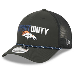 Denver Broncos New Era 2025 Inspire Change 9FORTY M-Crown Adjustable Hat Black - NFL