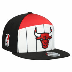 New Era - Chicago Bulls Youth 2025 NBA Tip Off Split Panel 9FIFTY Snapback Hat - White/Black