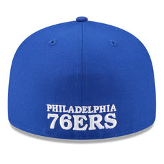 New Era - Philadelphia 76ers 2025 NBA Tip Off Split Panel 59FIFTY Fitted Hat - White/Royal