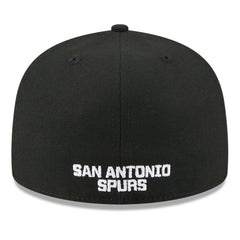 New Era - San Antonio Spurs 2025 NBA Tip Off Split Panel 59FIFTY Fitted Hat - White/Black