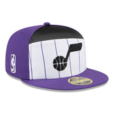 New Era - Utah Jazz 2025 NBA Tip Off Split Panel 59FIFTY Fitted Hat - White/Purple