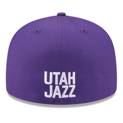 New Era - Utah Jazz 2025 NBA Tip Off Split Panel 59FIFTY Fitted Hat - White/Purple