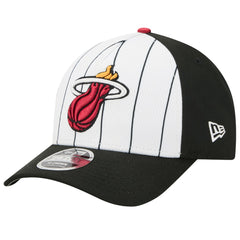 New Era - Miami Heat 2025 NBA Tip Off M-Crown A-Frame 9FORTY Adjustable Hat - White/Black