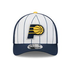 New Era - Indiana Pacers 2025 NBA Tip Off M-Crown A-Frame 9FORTY Adjustable Hat - White/Navy