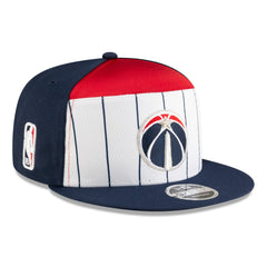 New Era - Washington Wizards 2025 NBA Tip Off Split Panel 9FIFTY Snapback Hat - White/Navy