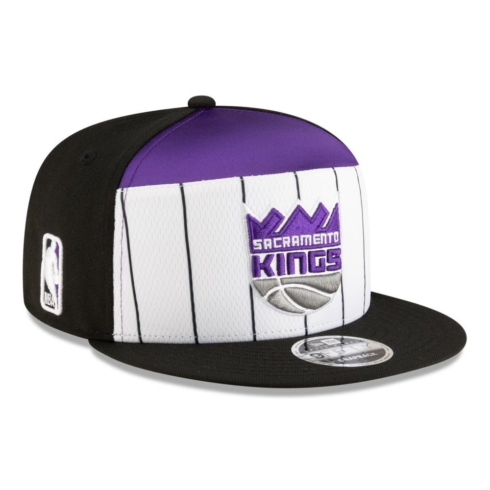 New Era - Sacramento Kings 2025 NBA Tip Off Split Panel 9FIFTY Snapback Hat - White/Black
