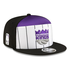 New Era - Sacramento Kings 2025 NBA Tip Off Split Panel 9FIFTY Snapback Hat - White/Black