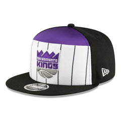New Era - Sacramento Kings 2025 NBA Tip Off Split Panel 9FIFTY Snapback Hat - White/Black