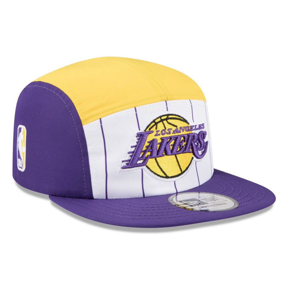 New Era - Los Angeles Lakers 2025 NBA Tip Off Camper Adjustable Hat - White/Purple