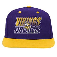 Minnesota Vikings Outerstuff Youth Team Gradient Deadstock Snapback Hat Purple - NFL