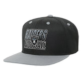 Las Vegas Raiders Outerstuff Youth Team Gradient Deadstock Snapback Hat Black - NFL