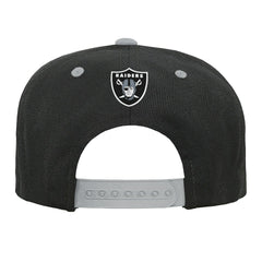 Las Vegas Raiders Outerstuff Youth Team Gradient Deadstock Snapback Hat Black - NFL