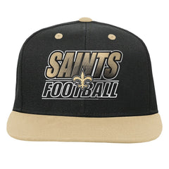 New Orleans Saints Outerstuff Youth Team Gradient Deadstock Snapback Hat Black - NFL