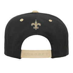 New Orleans Saints Outerstuff Youth Team Gradient Deadstock Snapback Hat Black - NFL