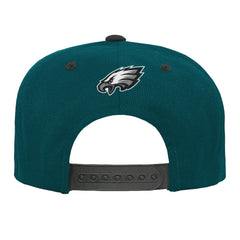 Philadelphia Eagles Outerstuff Youth Team Gradient Deadstock Snapback Hat Midnight Green - NFL
