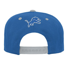 Detroit Lions Outerstuff Youth Team Gradient Deadstock Snapback Hat Blue - NFL