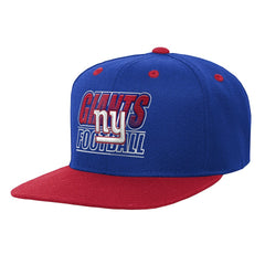 New York Giants Outerstuff Youth Team Gradient Deadstock Snapback Hat Royal - NFL