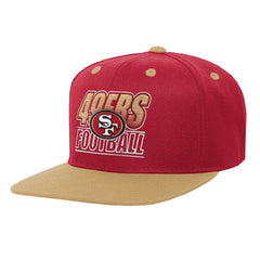 San Francisco 49ers Outerstuff Youth Team Gradient Deadstock Snapback Hat Scarlet - NFL