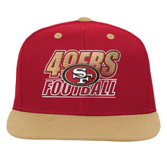 San Francisco 49ers Outerstuff Youth Team Gradient Deadstock Snapback Hat Scarlet - NFL