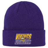Minnesota Vikings Outerstuff Youth Team Gradient Cuffed Knit Hat Purple - NFL