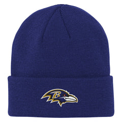 Baltimore Ravens Outerstuff Youth Team Gradient Cuffed Knit Hat Purple - NFL