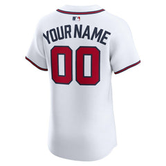 Atlanta Braves Nike Home Elite Custom Jersey Online