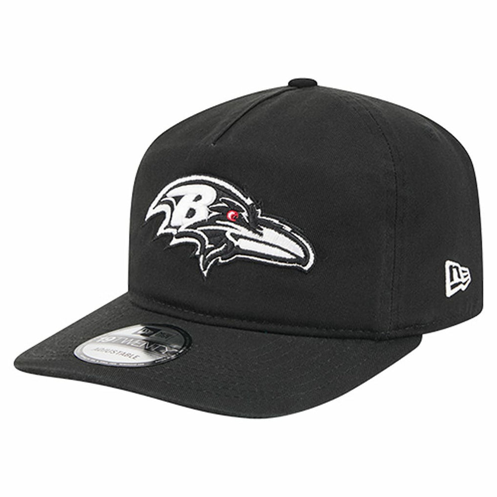 Baltimore Ravens New Era 19TWENTY Adjustable Hat Black/White - NFL