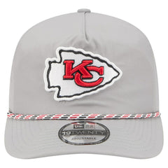 Kansas City Chiefs New Era Rope 19TWENTY Hat Gray - NFL