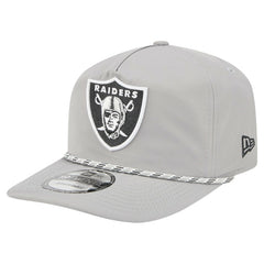 Las Vegas Raiders New Era Rope 19TWENTY Hat Silver - NFL
