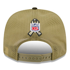 Miami Dolphins New Era 2025 Salute to Service 9SEVENTY Adjustable Hat Green - NFL