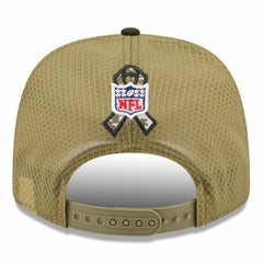 New York Jets New Era 2025 Salute to Service 9SEVENTY Adjustable Hat Green - NFL