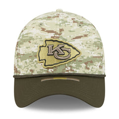 Kansas City Chiefs New Era 2025 Salute to Service 39THIRTY Flex Hat Camo - NFL