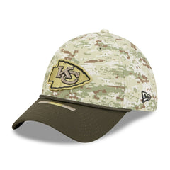 Kansas City Chiefs New Era 2025 Salute to Service 39THIRTY Flex Hat Camo - NFL