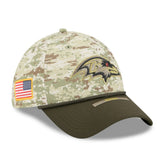 Baltimore Ravens New Era 2025 Salute to Service 39THIRTY Flex Hat Camo - NFL