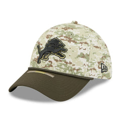 Detroit Lions New Era 2025 Salute to Service 39THIRTY Flex Hat Camo - NFL