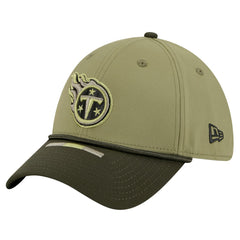 Tennessee Titans New Era 2025 Salute to Service 39THIRTY Flex Hat Green - NFL