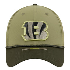 Cincinnati Bengals New Era 2025 Salute to Service 39THIRTY Flex Hat Green - NFL